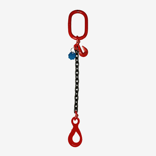 1 Leg Lifting Chain Sling with Eye Selflock Hook - G80