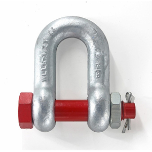S6 High Strength Bolt type Dee Shackle Chain Rigging for anchor chain